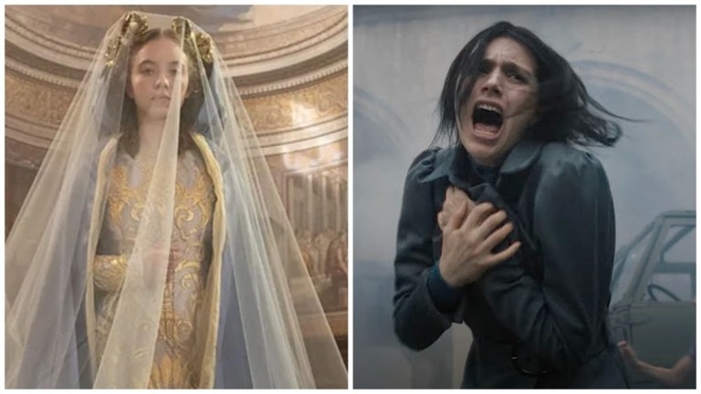 Sydney Sweeney in Immaculate versus Nell Tiger Free in The First Omen