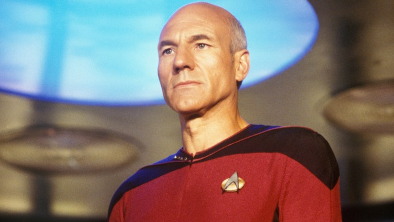 Patrick Stewart as Jean-Luc Picard in Star Trek: The Next Generation