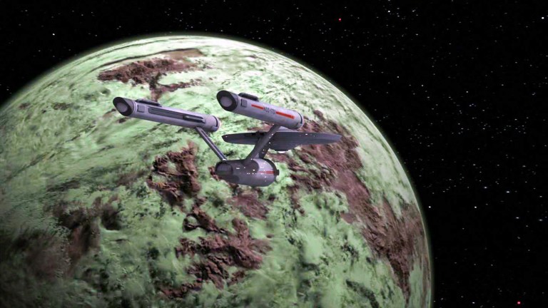 Starship Enterprise in Star Trek: The Original Series