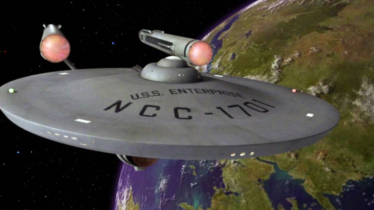 Starship Enterprise in Star Trek: The Original Series