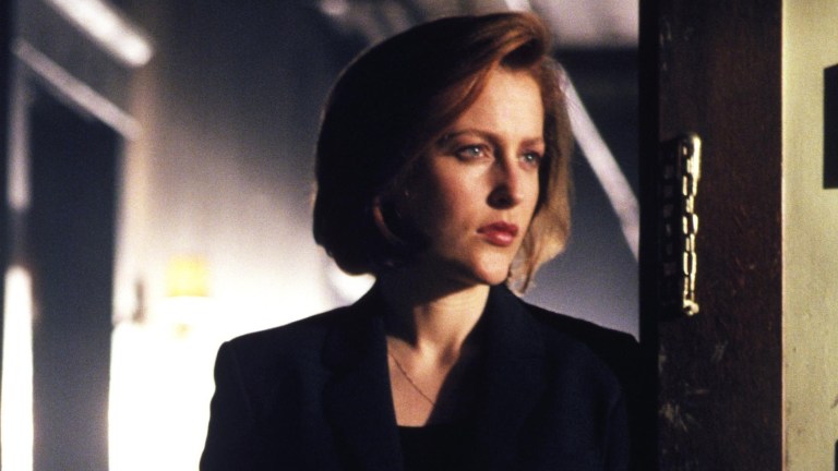 Gillian Anderson as Dana Scully in The X-Files