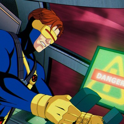 Cyclops (voiced by Ray Chase) in Marvel Animation's X-MEN '97. Photo courtesy of Marvel Animation. © 2024 MARVEL.