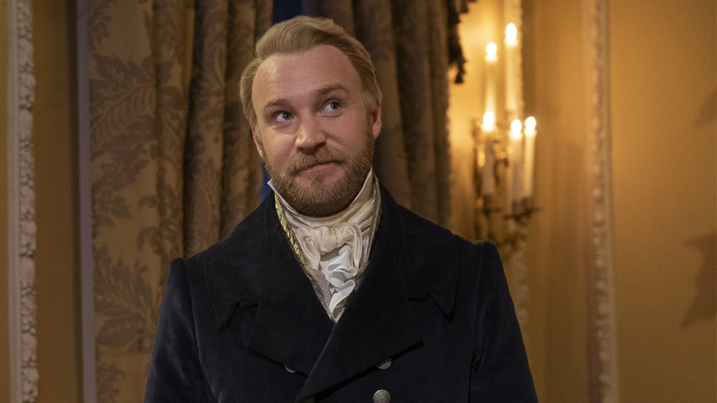 Sam Philips as Lord Debling in Bridgerton season 3