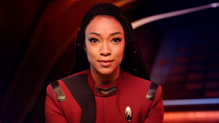 Sonequa Martin-Green as Michael Burnham in Star Trek: Discovery