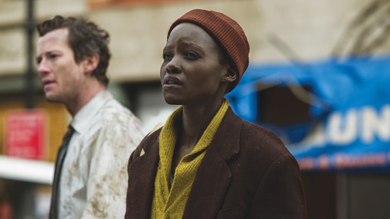 Lupita Nyong'o and Joseph Quinn in A Quiet Place: Day One