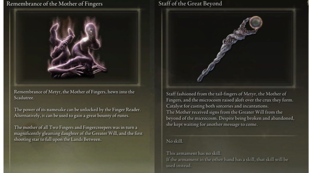 Staff of the Great Beyond