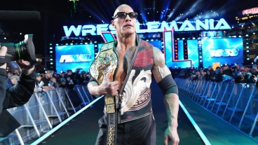 The Rock in WrestleMania 40