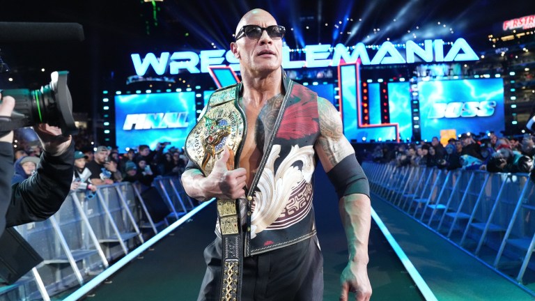 The Rock in WrestleMania 40