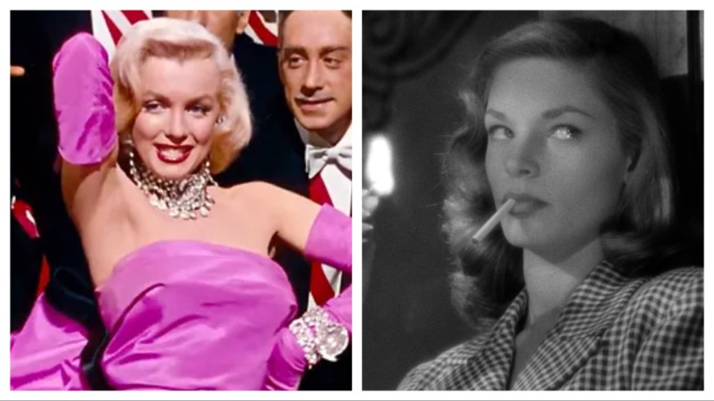 Howard Hawks' Gentlemen Prefer Blondes and To Have and Have Not