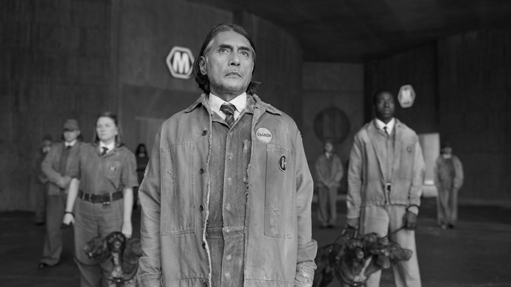 Ramon Tikaram as Charon in Netflix series KAOS