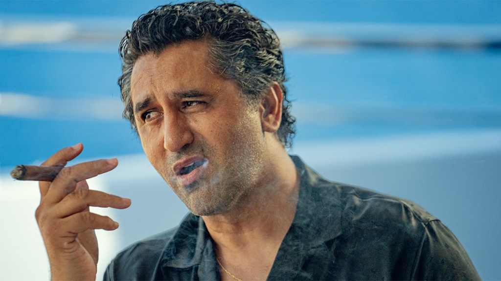 Cliff Curtis as Poseidon in Netflix series KAOS