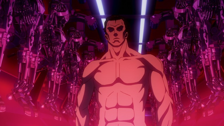 Terminator Zero. Timothy Olyphant as The Terminator in Terminator Zero Cr. COURTESY OF NETFLIX © 2024