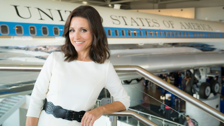 Selina Meyer (Julia Louis-Dreyfus) on Veep.