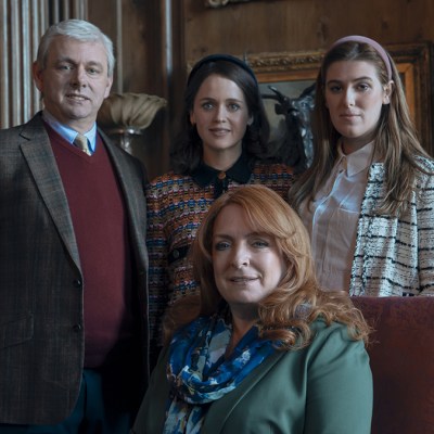 Prince Andrew and family in A Very Royal Scandal