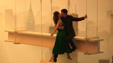 Adam Driver and Nathalie Emmanuel in Megalopolis