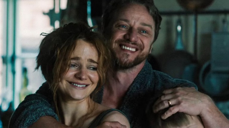 James McAvoy laughing in Speak No Evil