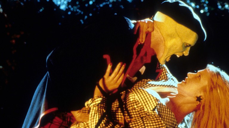 Jim Carrey and Cameron Diaz in The Mask