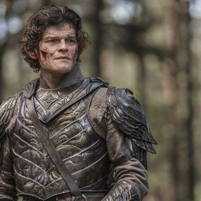 Robert Aramayo as Elrond in The Lord of the Rings: The Rings of Power season 2 episode 7.