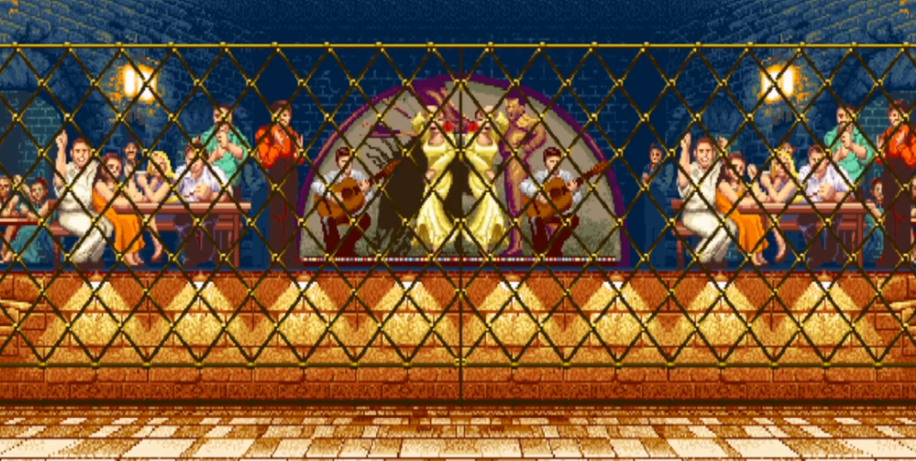 Fighting Barroom (Street Fighter II)