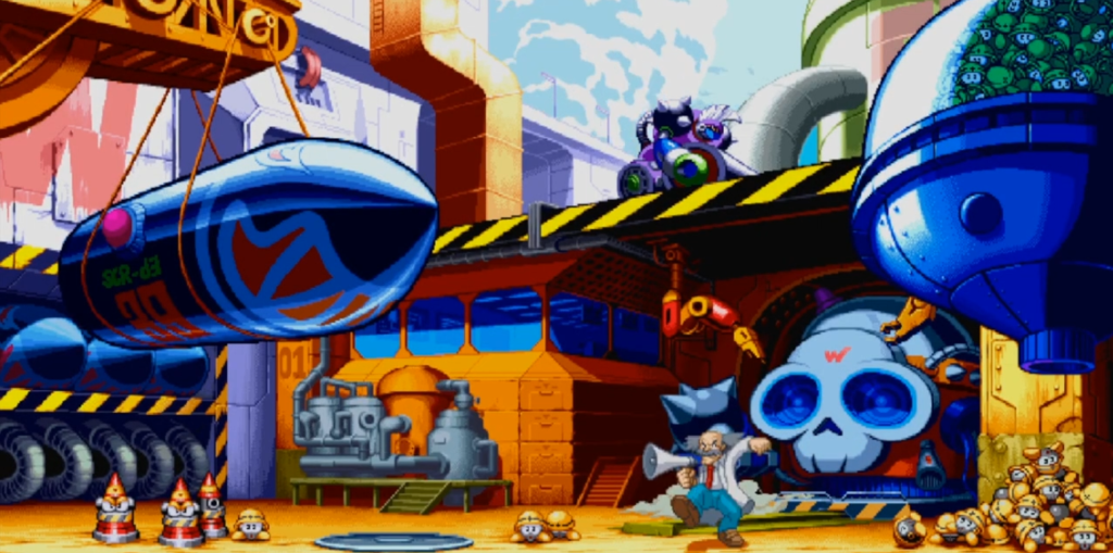 Dr. Wily’s Military Base (Marvel vs. Capcom: Clash of Super Heroes)