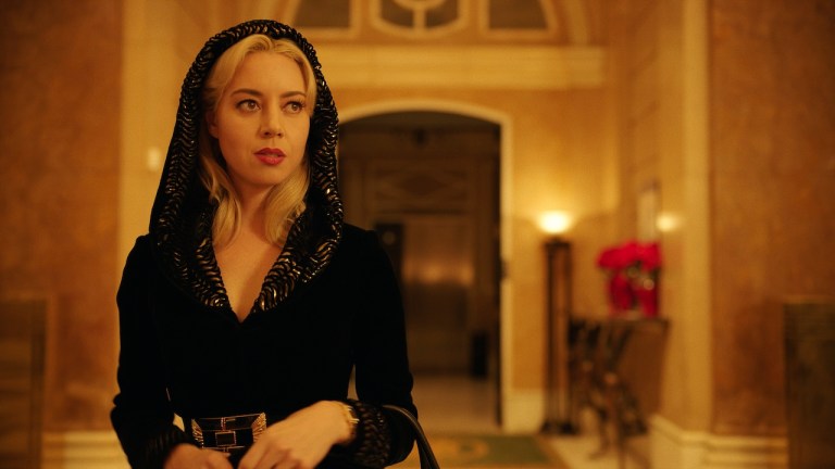 Aubrey Plaza as Wow Platinum in Megalopolis. Photo Credit: Courtesy of Lionsgate