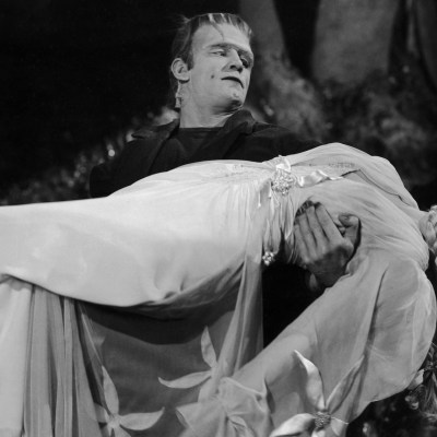 Bela Lugosi as the Frankenstein Monster in Frankenstein Meets the Wolf Man