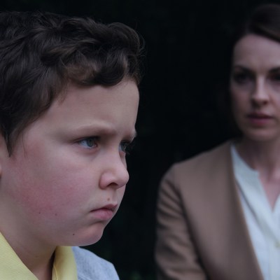 Benjamin Chivers and Jessica Raine in The Devil's Hour on Prime Video