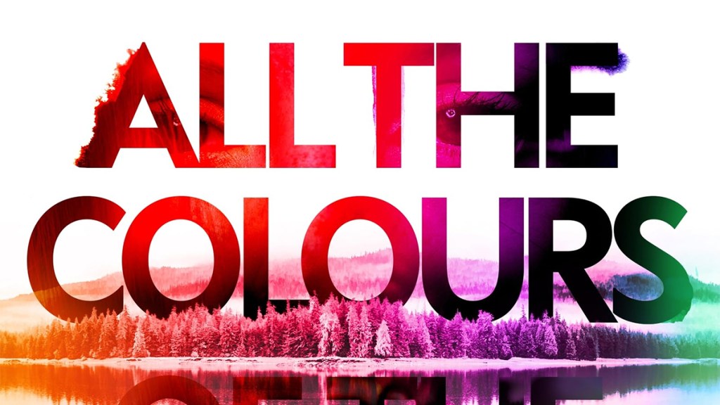 Book cover detail from Chris Whitaker&rsquo;s All the Colours of the Dark