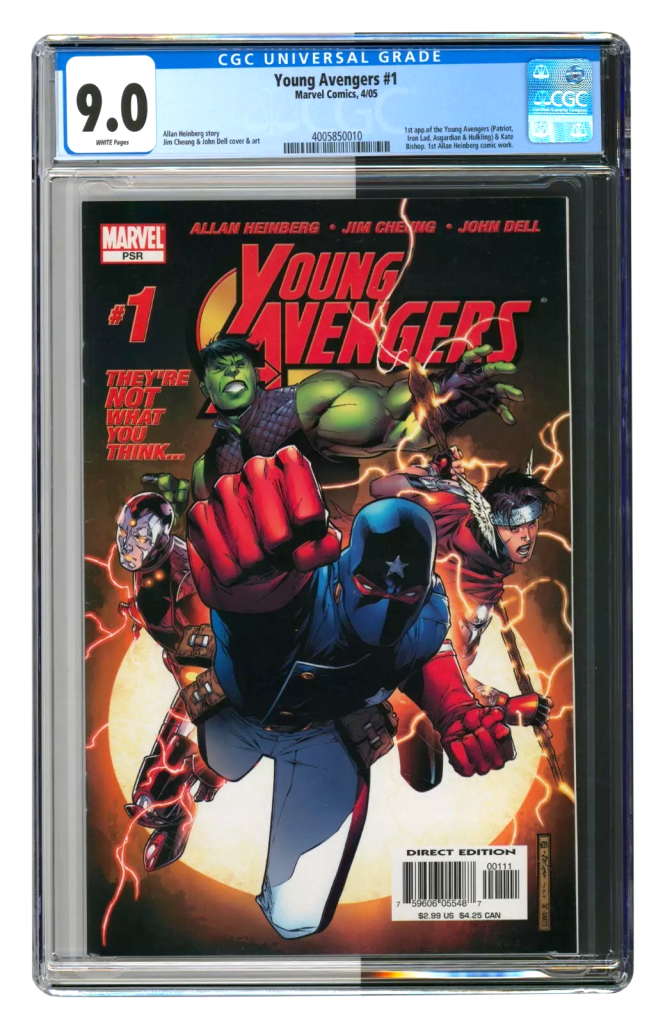 CGC-Graded Young Avengers #1 (2005)