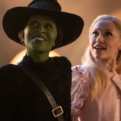 Cynthia Erivo and Ariana Grande in Wicked