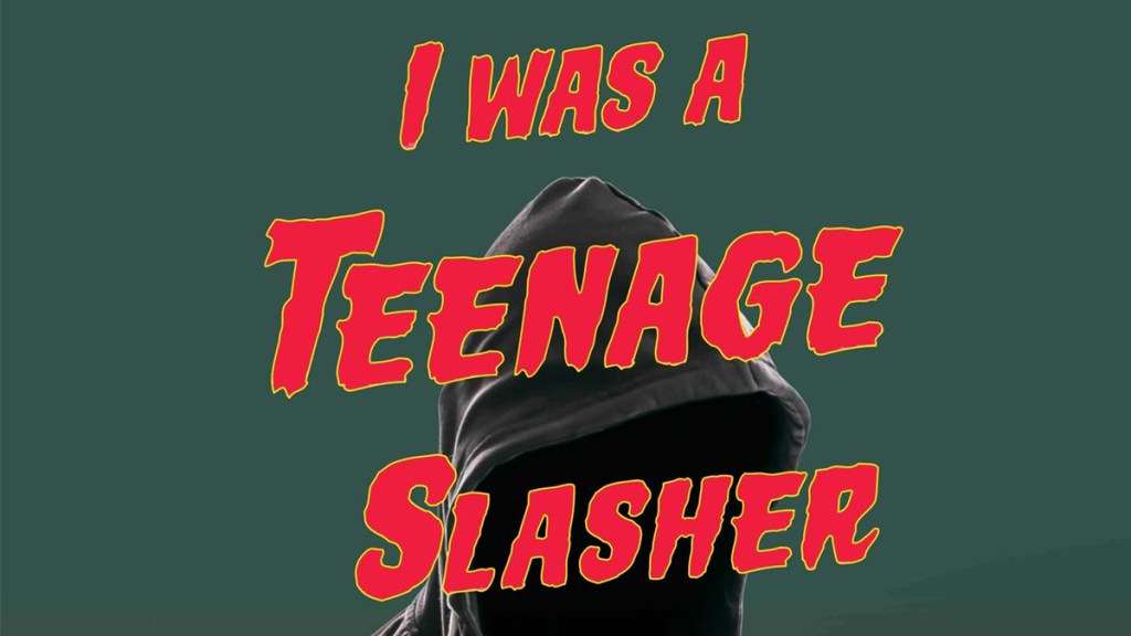 Book cover detail from Stephen Graham Jones' I Was a Teenage Slasher