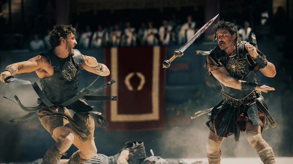 Paul Mescal and Pedro Pascal in Gladiator 2 Review