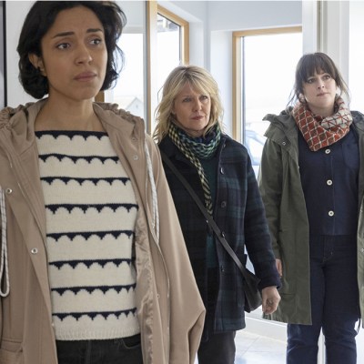Calder and Tosh from Shetland with newcomer to the Isles Ms Jakobson in series 9