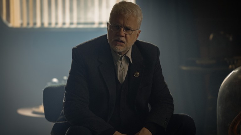 Tim Robbins in "Silo," now streaming on Apple TV+.