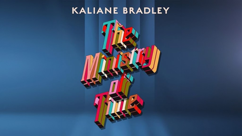 Book cover detail from Kaliane Bradley&rsquo;s The Ministry of TIme