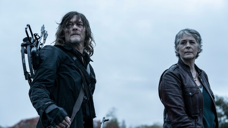 Norman Reedus as Daryl Dixon, Melissa McBride as Carol Peletier - The Walking Dead: Daryl Dixon _ Season 2, Episode 6