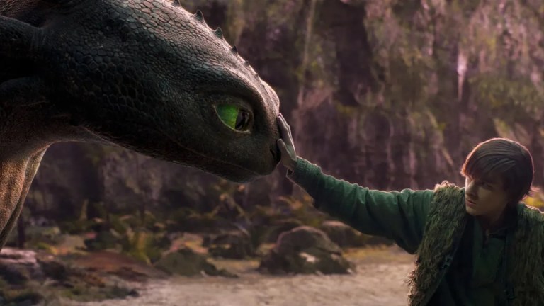 Toothless in How to Train Your Dragon Remake