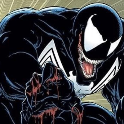 Venom drawn by Todd MacFarlane