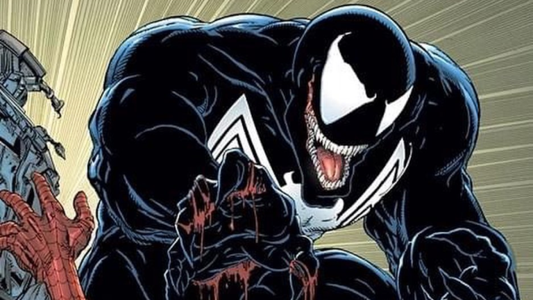 Venom drawn by Todd MacFarlane