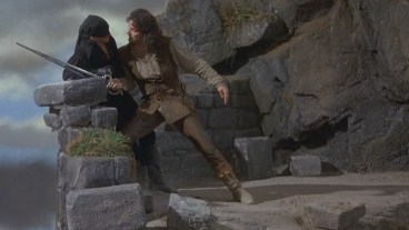 Westley and Inigo Montoya sword fight in The Princess Bride