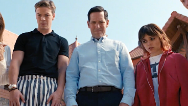 Jenna Ortega and Paul Rudd in Death of a Unicorn