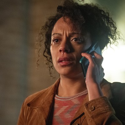 Rosalind Eleazar talking on the phone in Netflix's Missing You