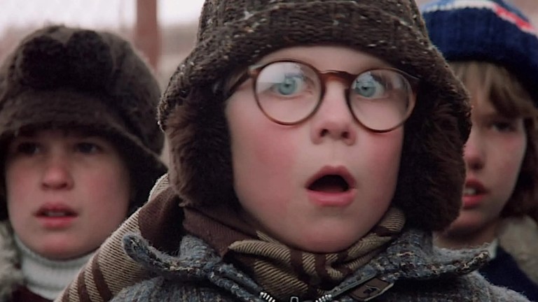 Ralphie in a Christmas Story