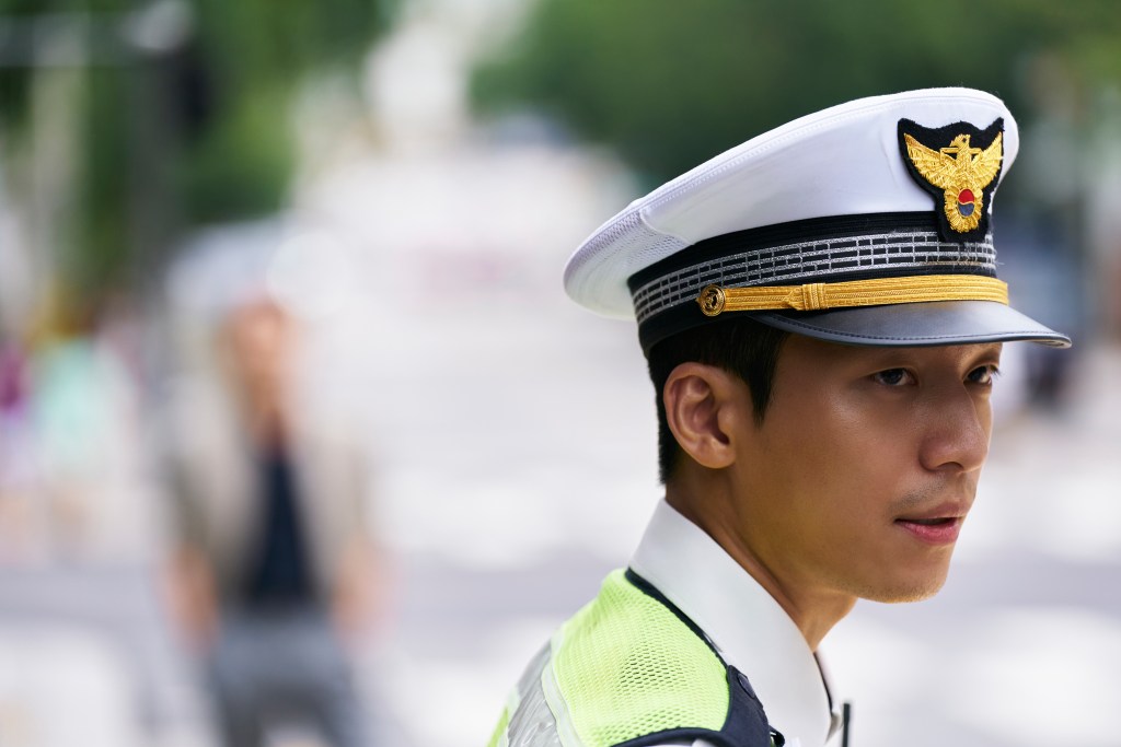 Squid Game S2 Wi Ha-jun as Hwang Jun-ho in Squid Game S2 Cr. No Ju-han/Netflix © 2024