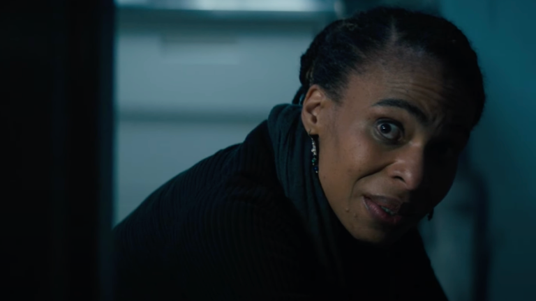 Sol Reghabi (Karen Aldridge in Severance season 1.