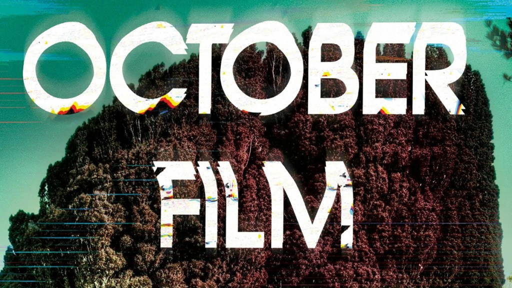 Book cover detail from: The October Film Haunt by Michael Wehunt