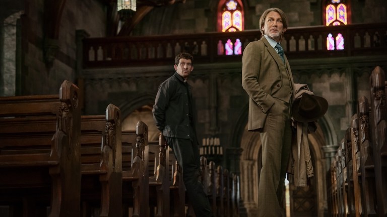 Daniel Craig and Josh O'Connor in Wake Up Dead Man: A Knives Out Mystery