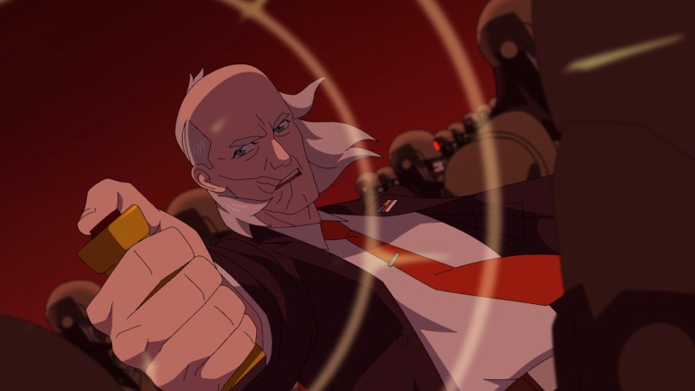 Cecil Stedman (Walton Goggins) activates the ReAnimen in Invincible season 3.