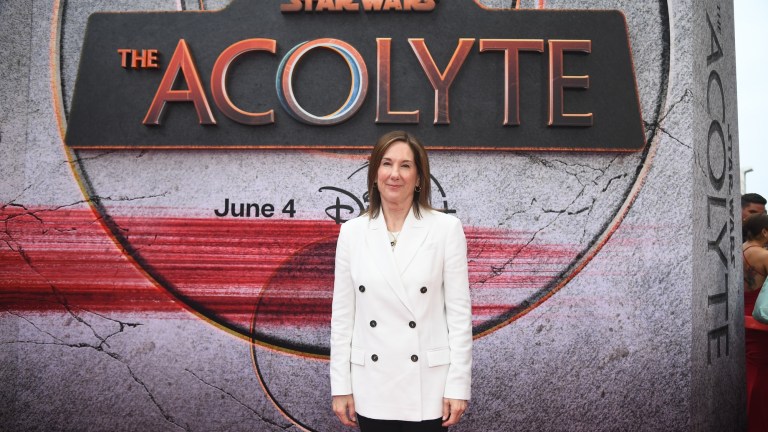 Kathleen Kennedy at Star Wars Acolyte Premiere