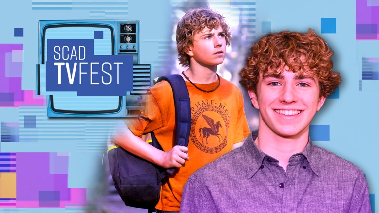 Percy Jackson star Walker Scobell at SCAD TVfest